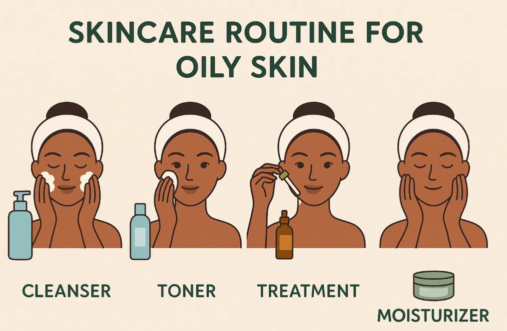 skin care routine for oily skin